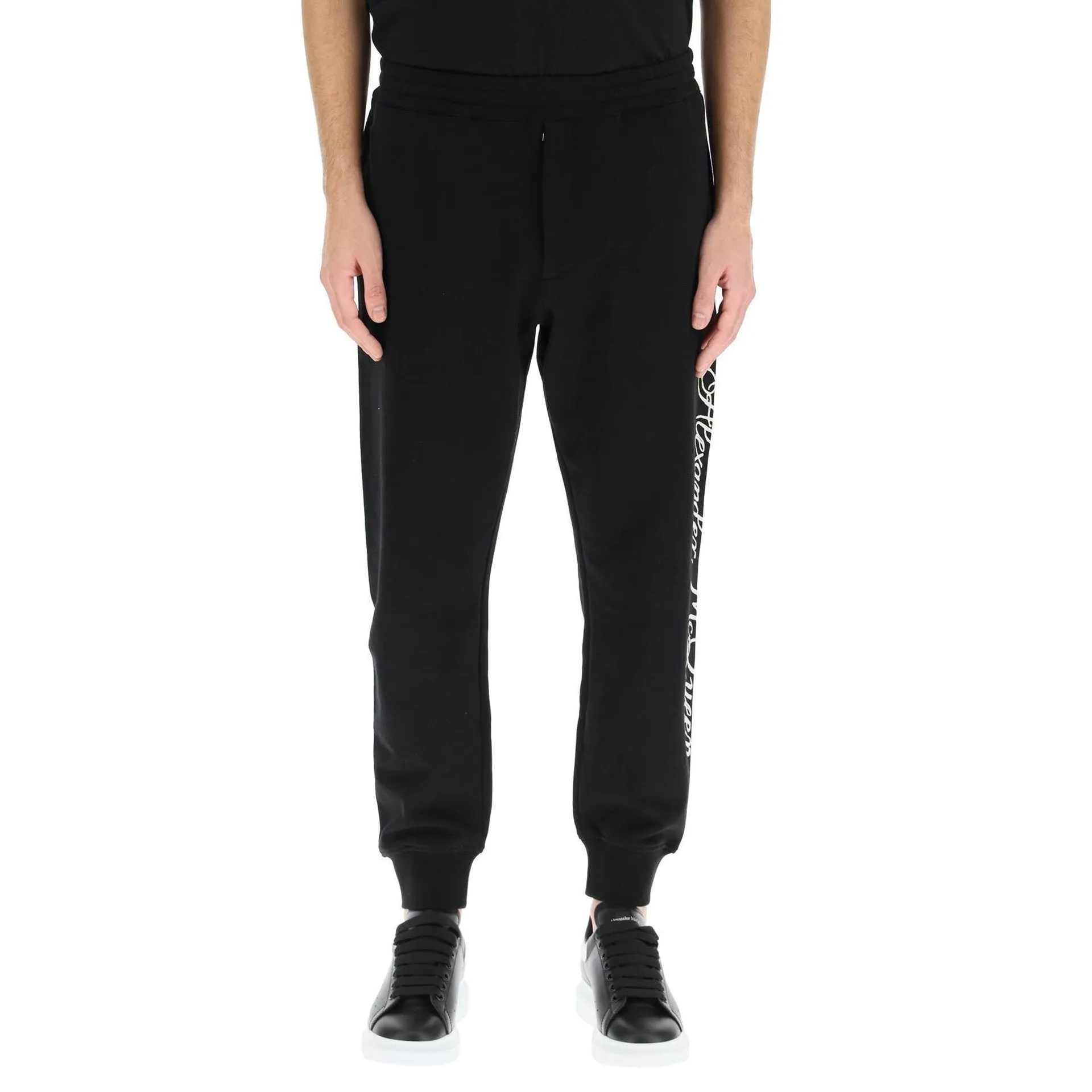 Alexander Mcqueen Logo Cotton Pants sold by Siebentaschen product image thumbnail 2