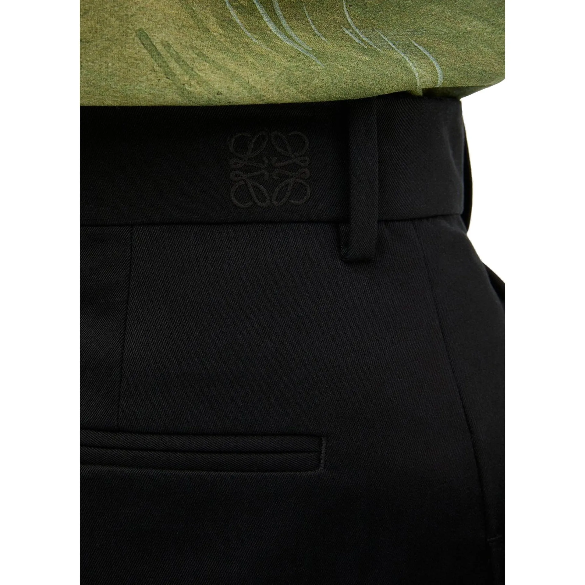 Loewe Cotton And Silk Pants sold by Siebentaschen product image thumbnail 4