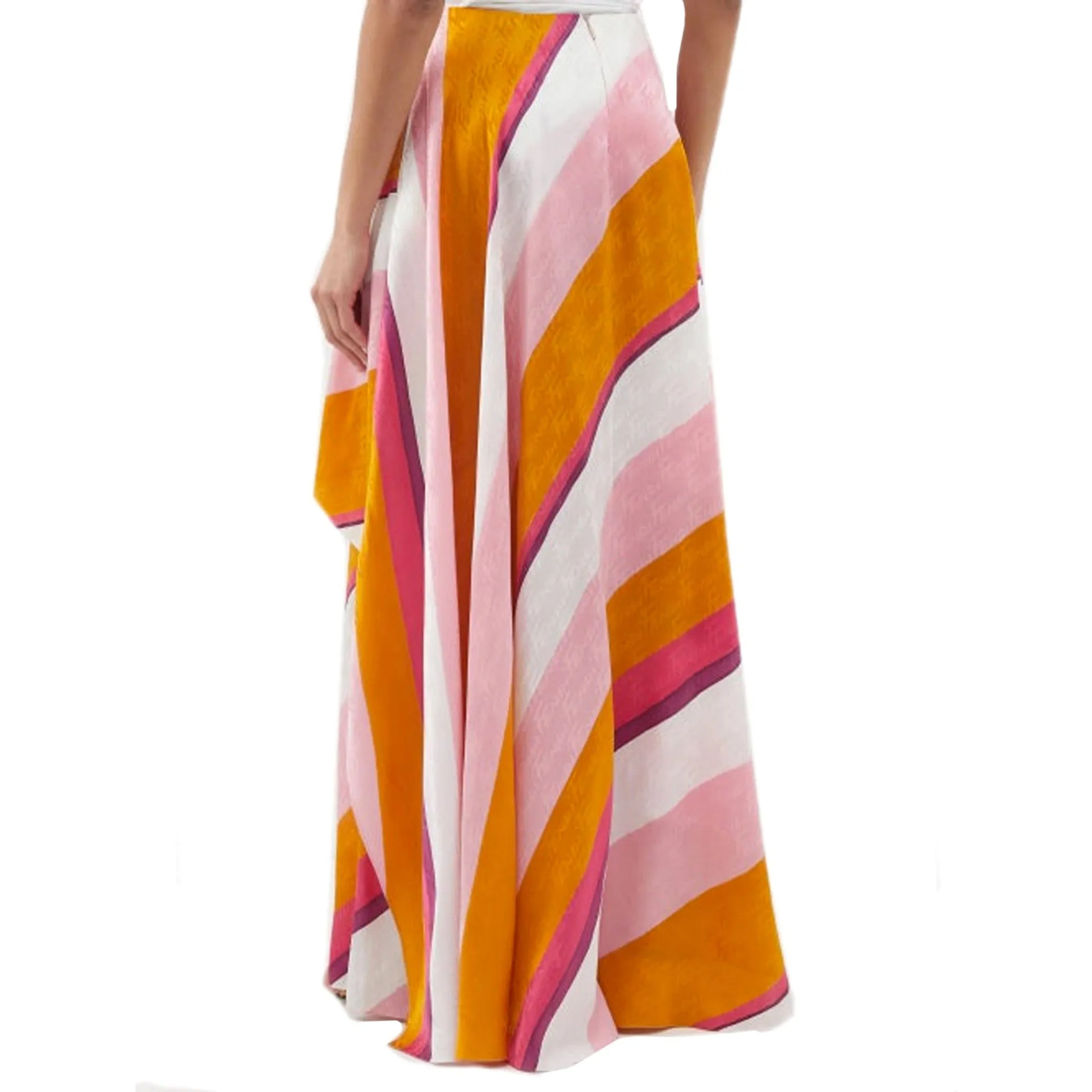 Fendi Ff Color-Block Draped Trousers sold by Siebentaschen product image thumbnail 3
