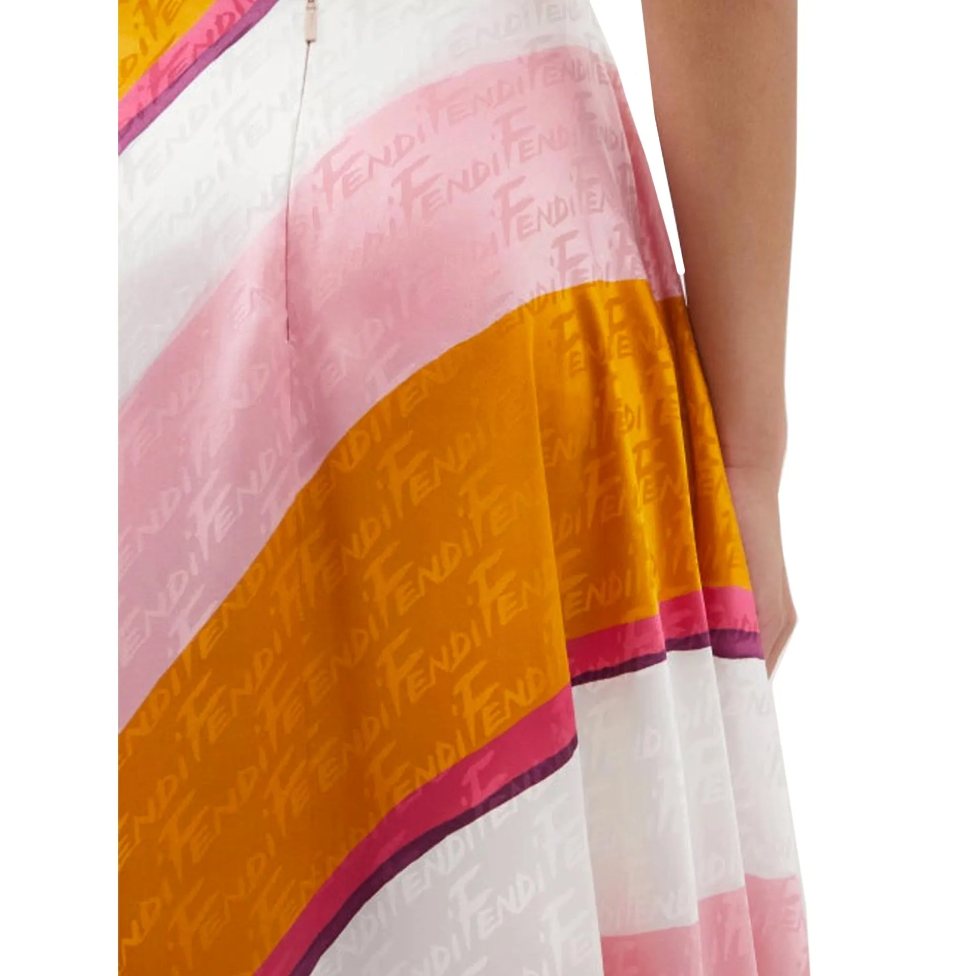 Fendi Ff Color-Block Draped Trousers sold by Siebentaschen product image thumbnail 4