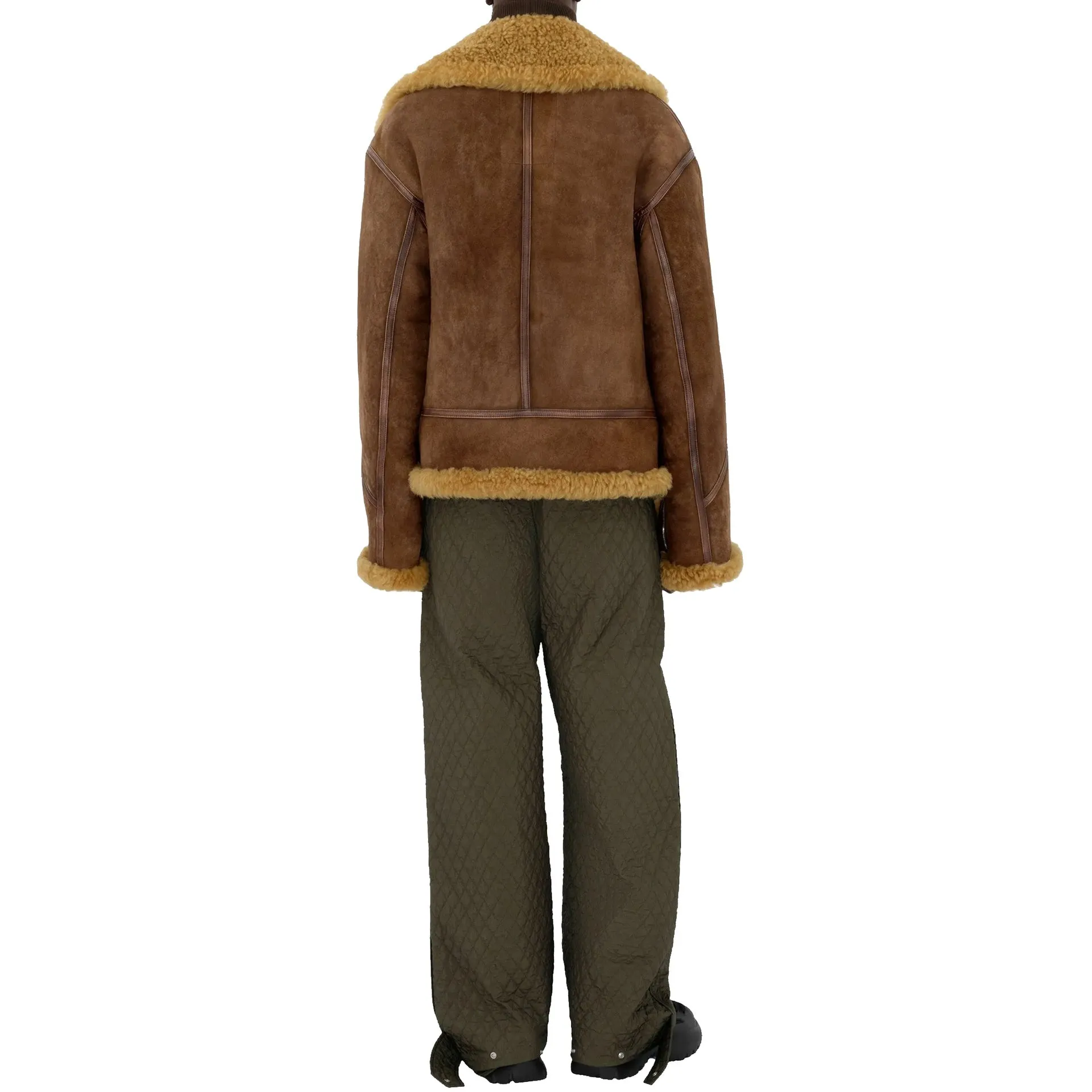 Burberry Quilted Pleated Pants sold by Siebentaschen product image thumbnail 3