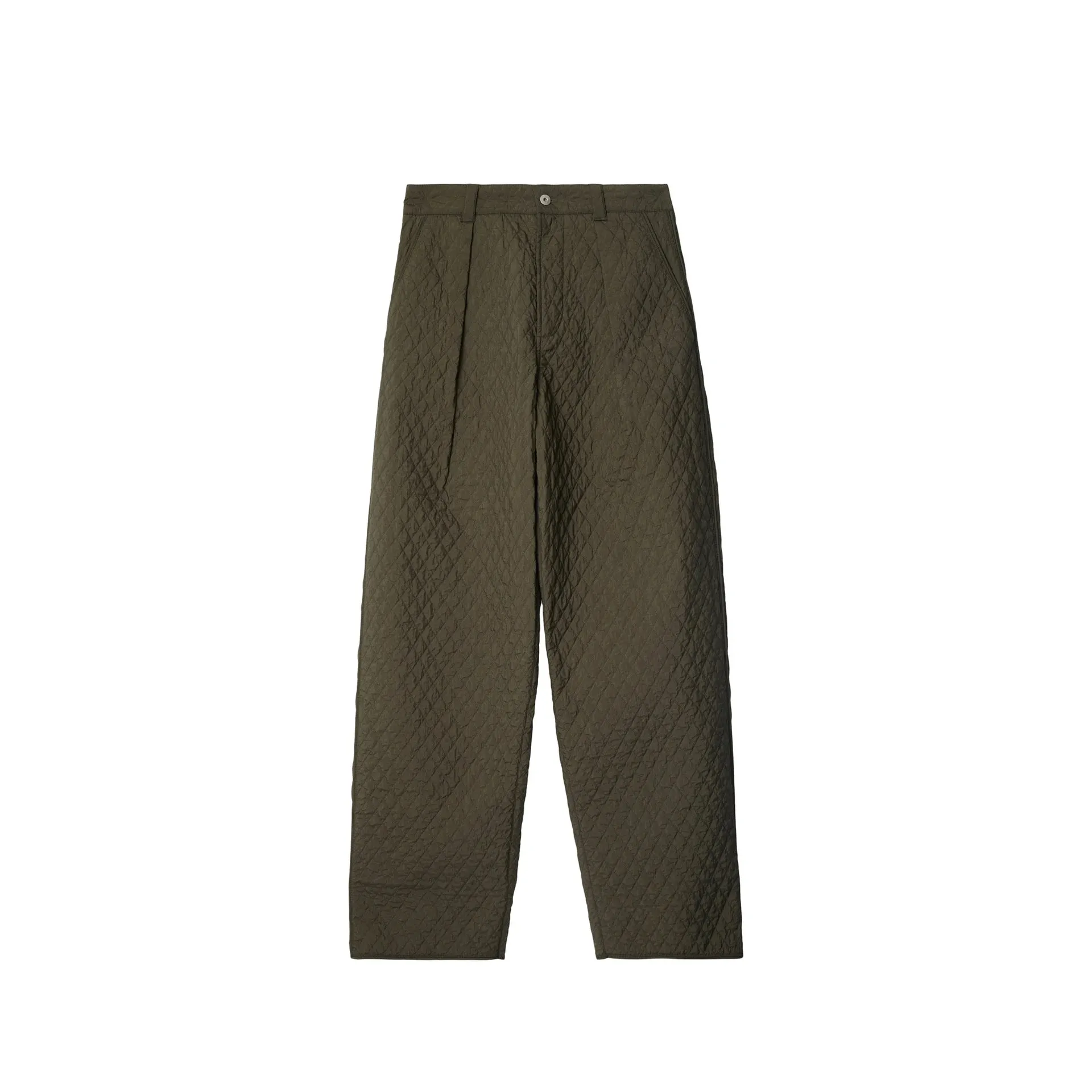 Burberry Quilted Pleated Pants sold by Siebentaschen