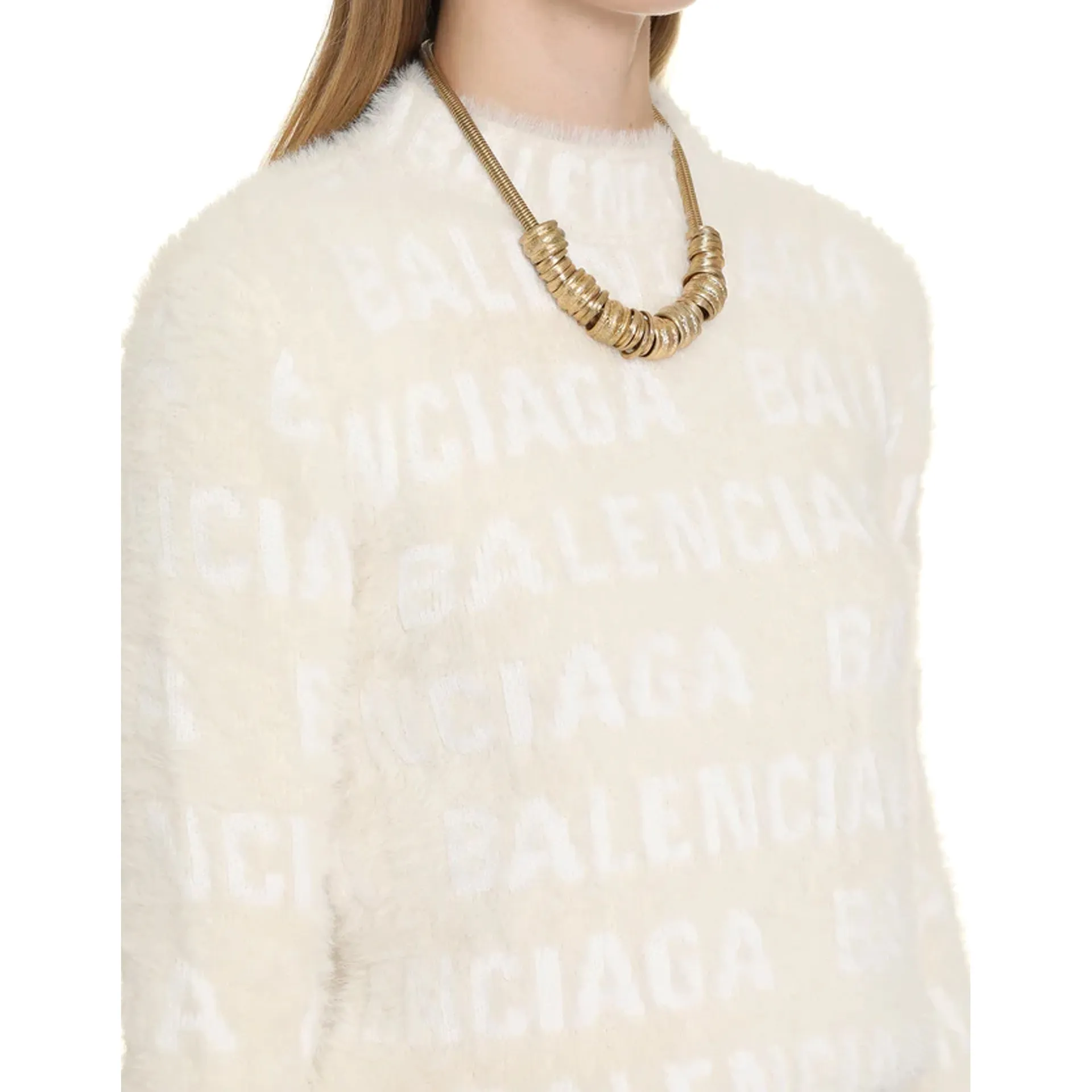 Balenciaga jacquard Logo Sweater sold by Siebentaschen product image thumbnail 4