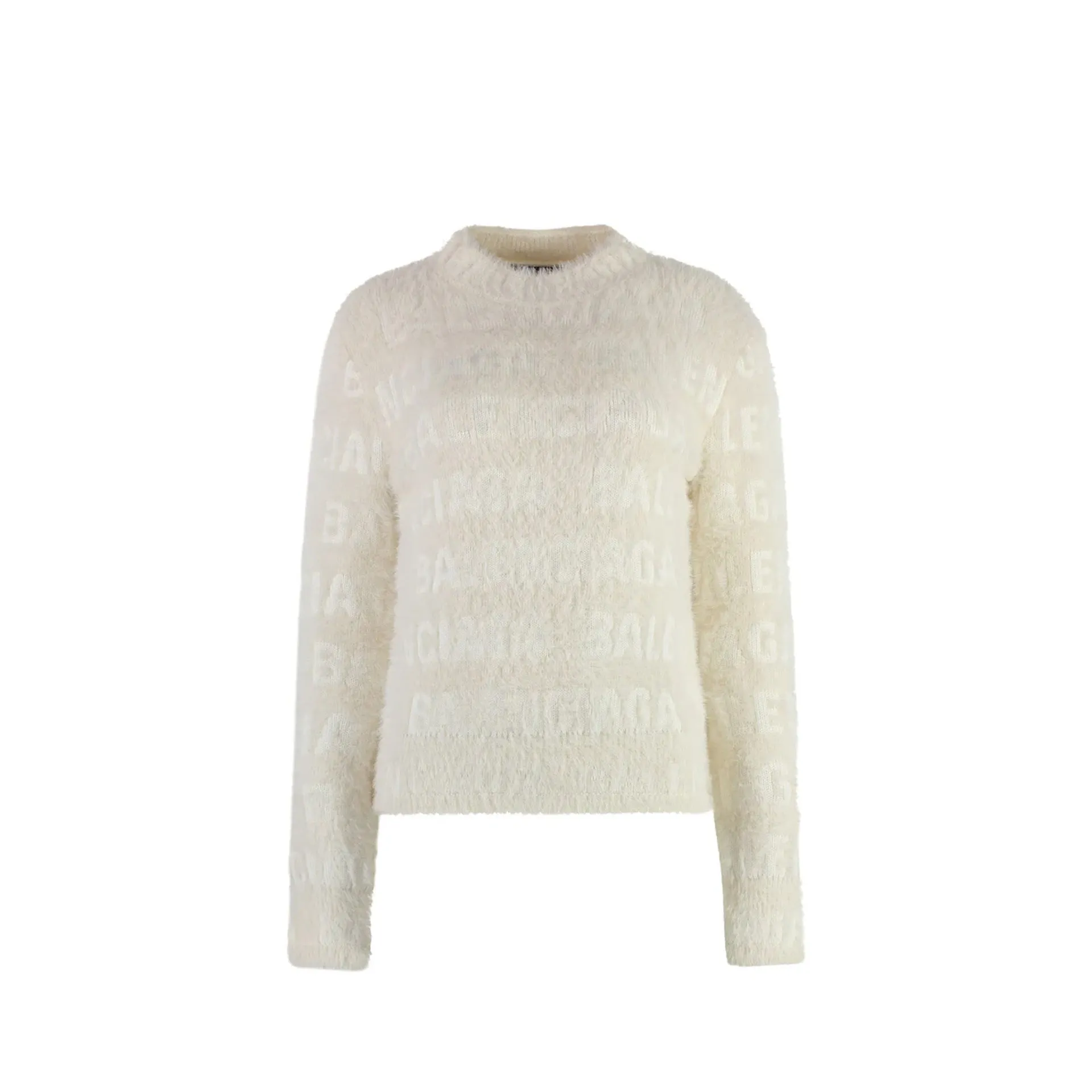 Balenciaga jacquard Logo Sweater sold by Siebentaschen
