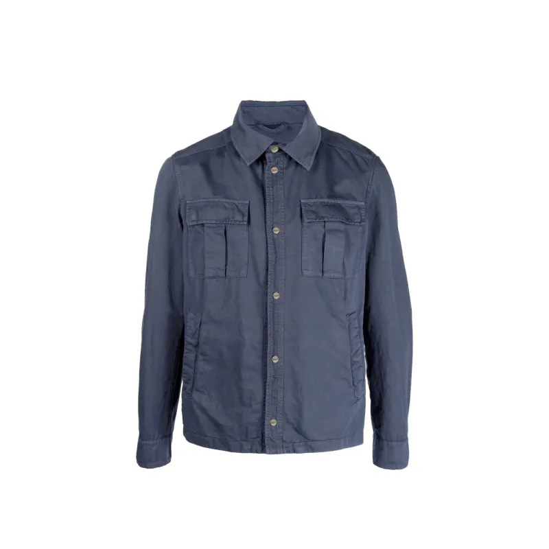 Herno Chest-Pockets Shirt made by Herno