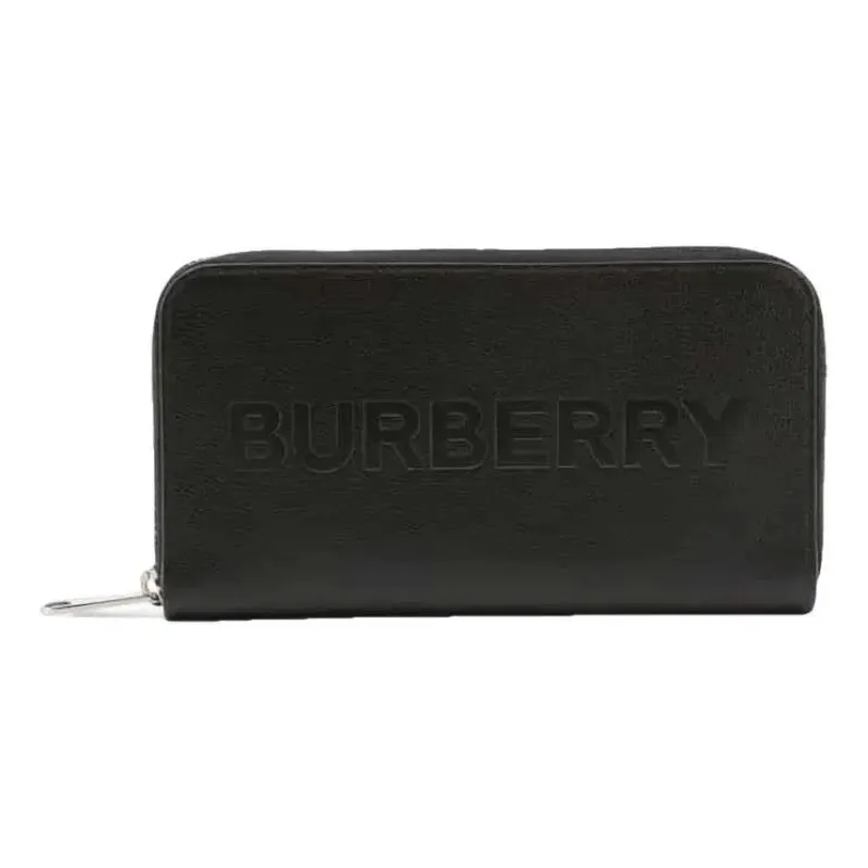 Burberry Leather Wallet Black made by Burberry