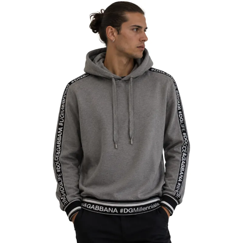 felpa con bande logate made by Dolce & Gabanna