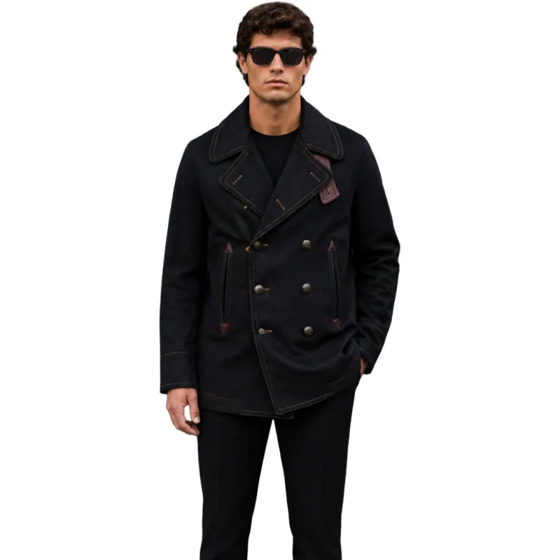giacca doppiopetto in jeans made by Dolce & Gabanna