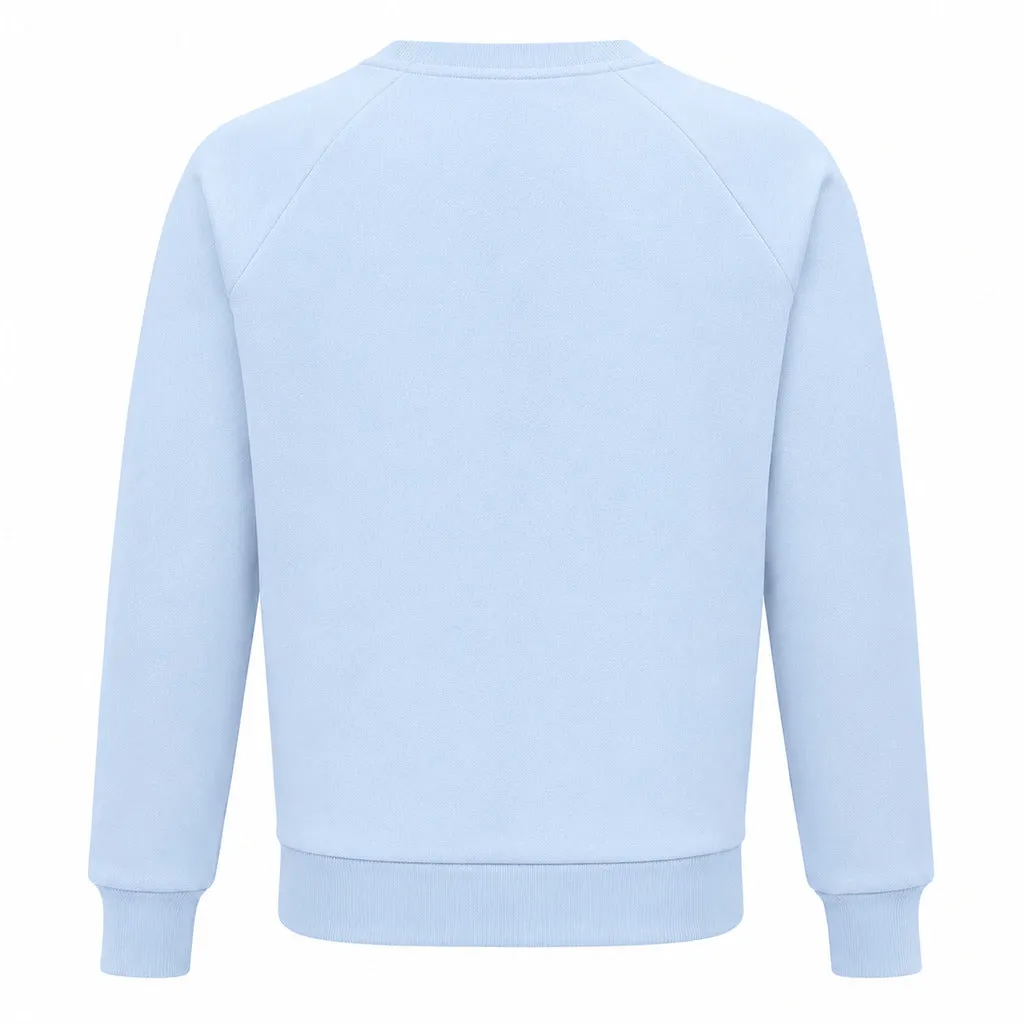 felpa girocollo azzurra sold by Siebentaschen product image thumbnail 2