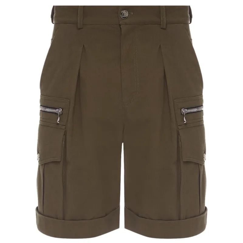 shorts cargo verdi made by Balmain