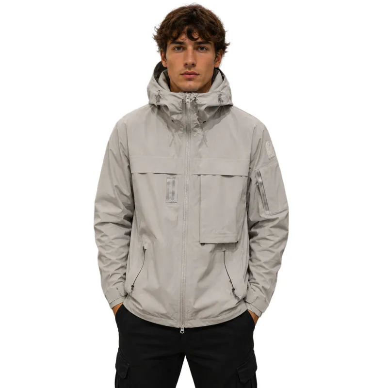 Parajumpers Man Jacket Windproof Grey made by Parajumpers