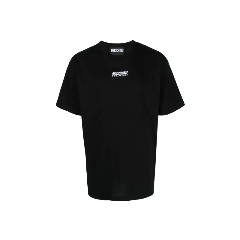 Moschino logo-embroidered cotton T-shirt made by Moschino