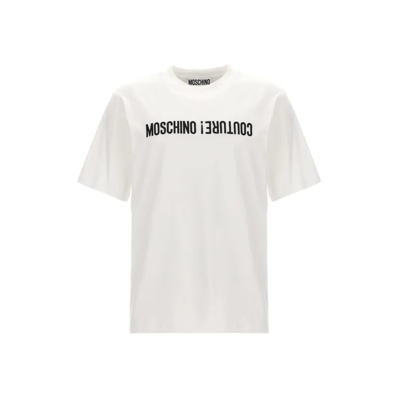 Moschino Upside Down Logo T-shirt made by Moschino