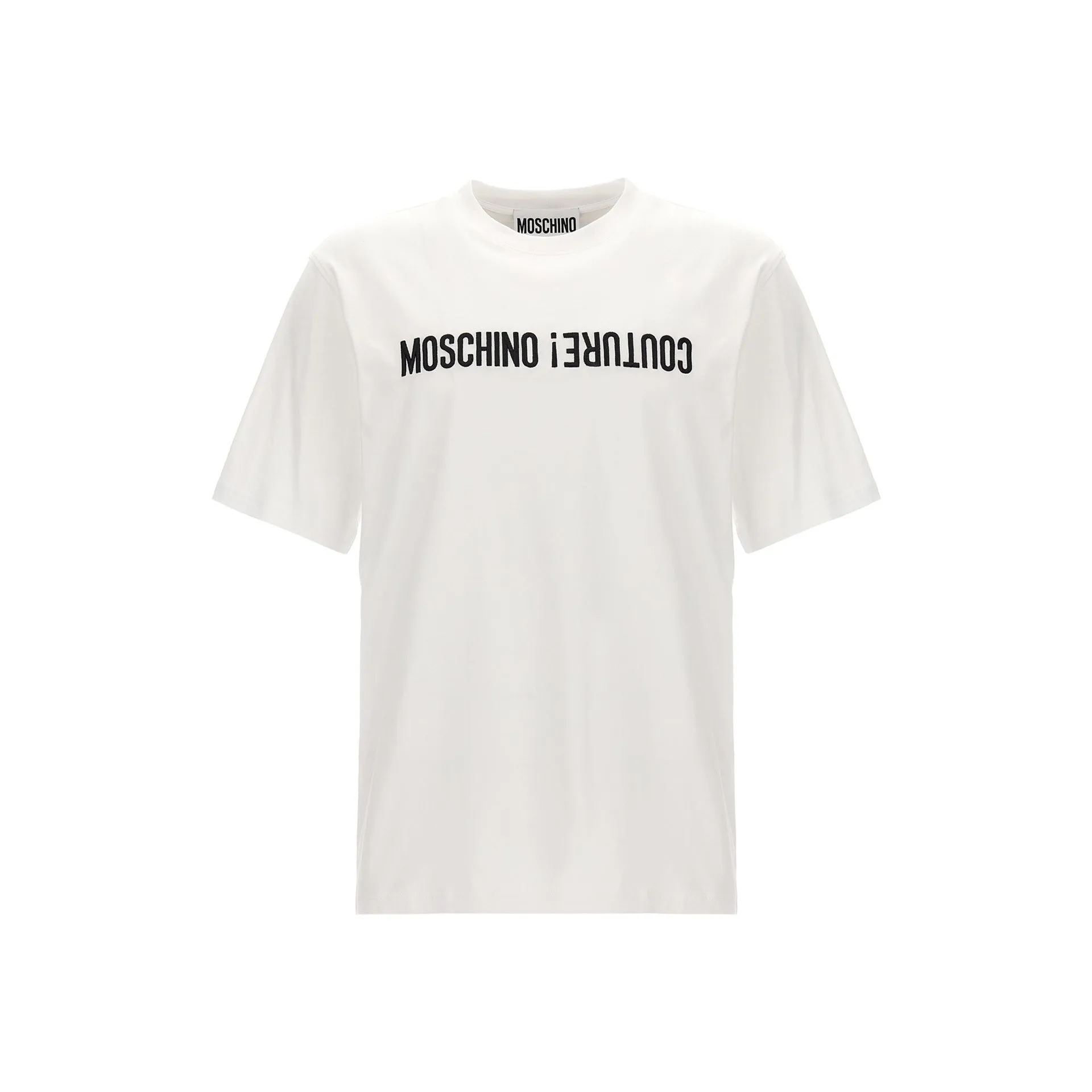 Moschino Upside Down Logo T-shirt sold by Siebentaschen