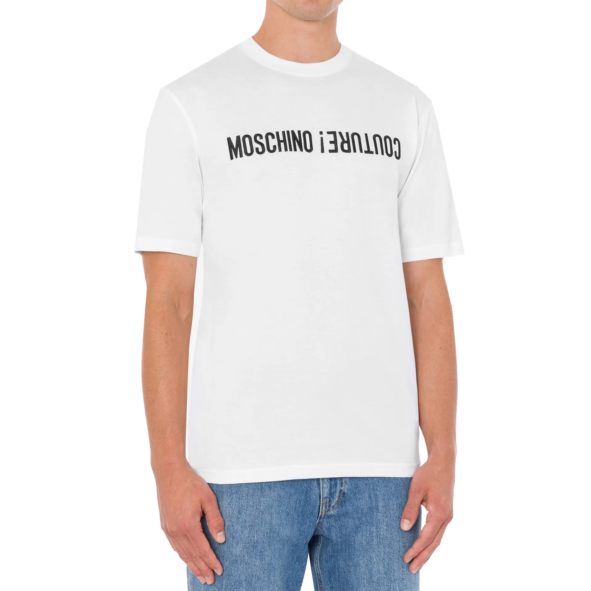 Moschino Upside Down Logo T-shirt sold by Siebentaschen product image thumbnail 2