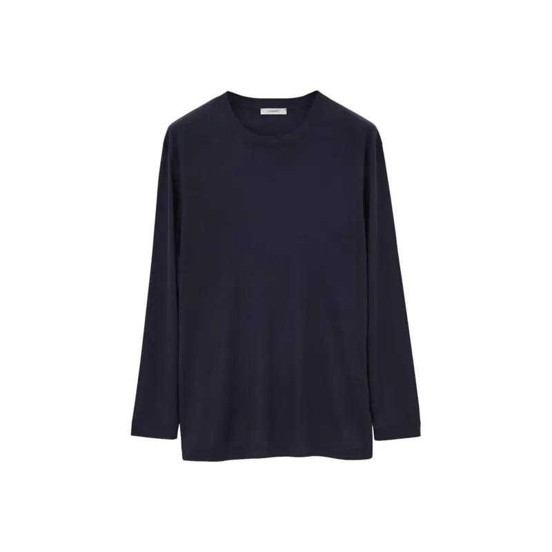 Lemaire Long Sleeve Silk T-shirt made by Lemaire