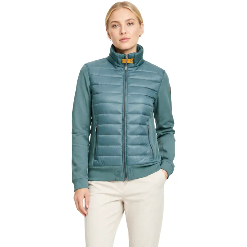 Parajumpers Woman Jacket Rosy Petrolio Green made by Parajumpers