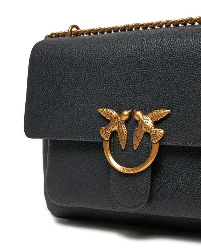 Pinko Woman One Soft Big Bag Black sold by Siebentaschen product image thumbnail 3