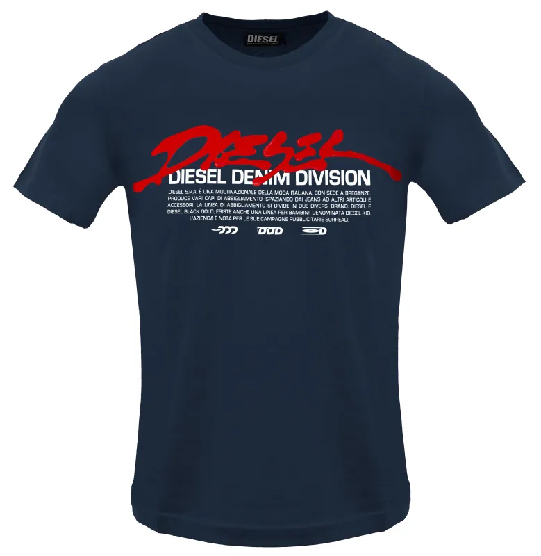 t-shirt denim division made by Diesel