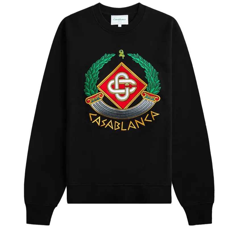 casa crest embroidered sweatshirt made by Casablanca