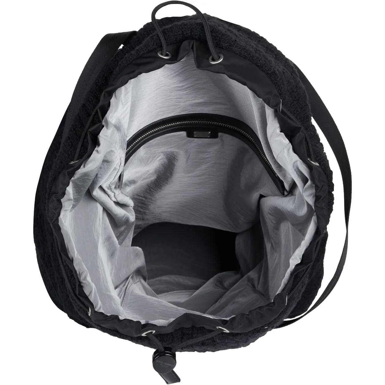 Dolce & Gabbana Woman Backpack Knit Black sold by Siebentaschen product image thumbnail 4