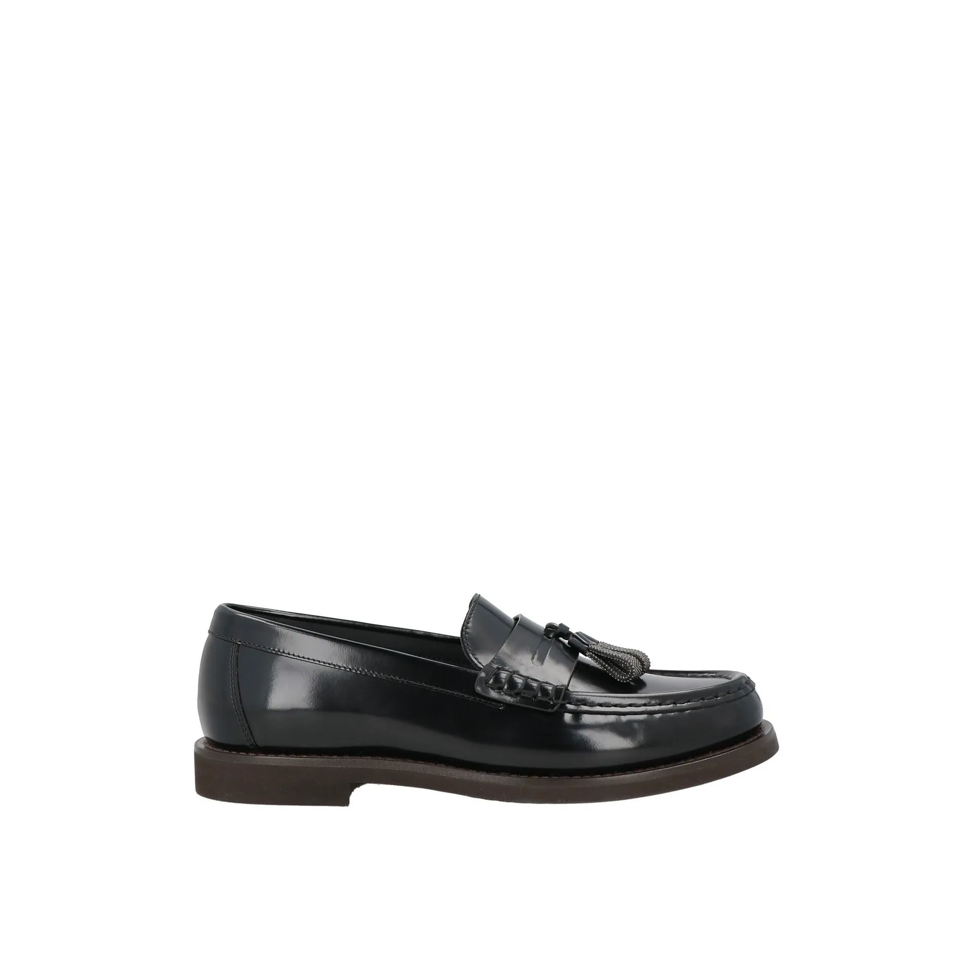 Brunello Cucinelli Leather Penny Loafer sold by Siebentaschen product image thumbnail 2