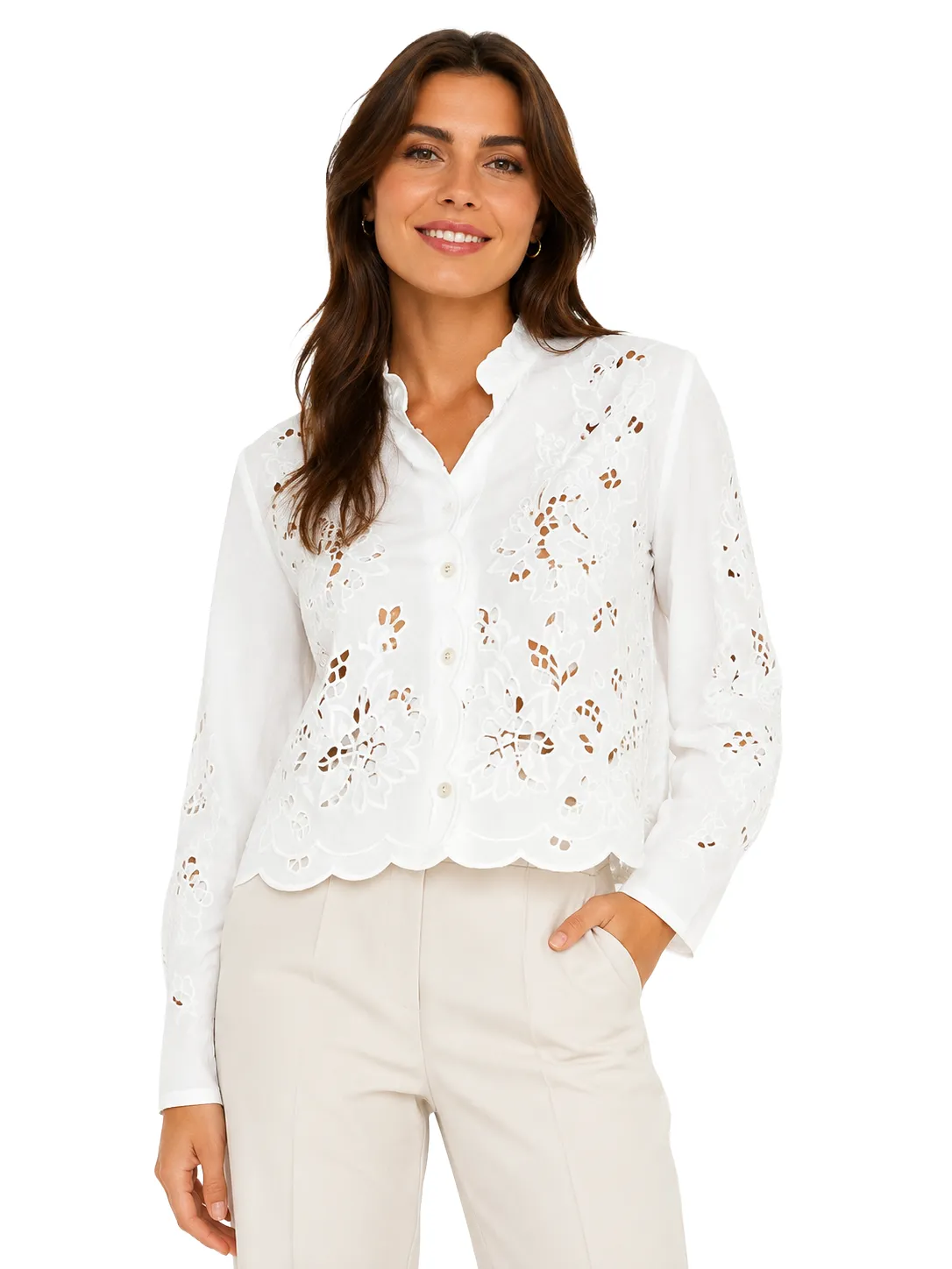 Dolce & Gabbana Woman White Shirts sold by Siebentaschen