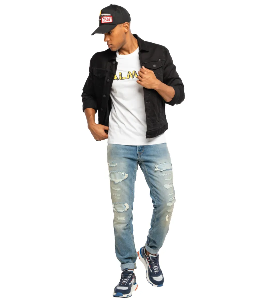 Balmain Man White T-shirt & Top sold by Siebentaschen product image thumbnail 3