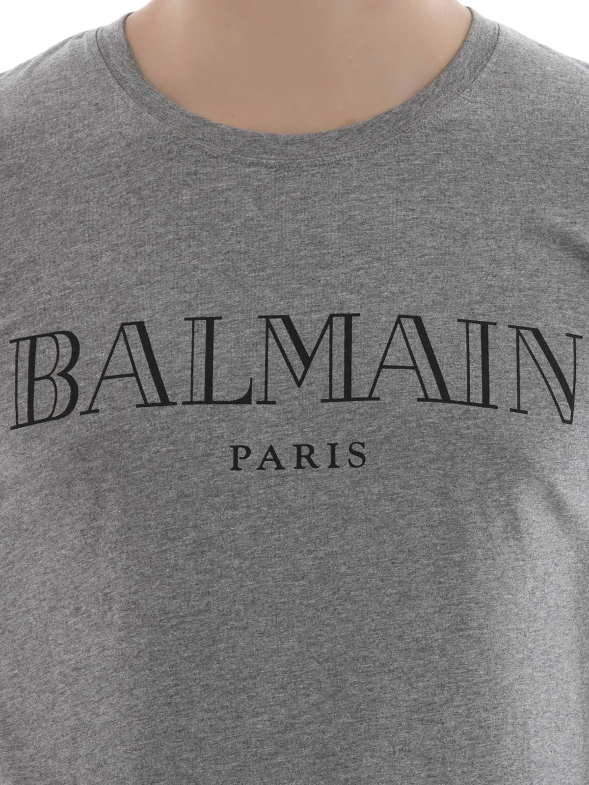 Balmain Man Grey T-shirt & Top sold by Siebentaschen product image thumbnail 4