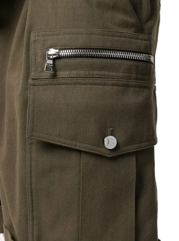 Balmain Man Green shorts sold by Siebentaschen product image thumbnail 5