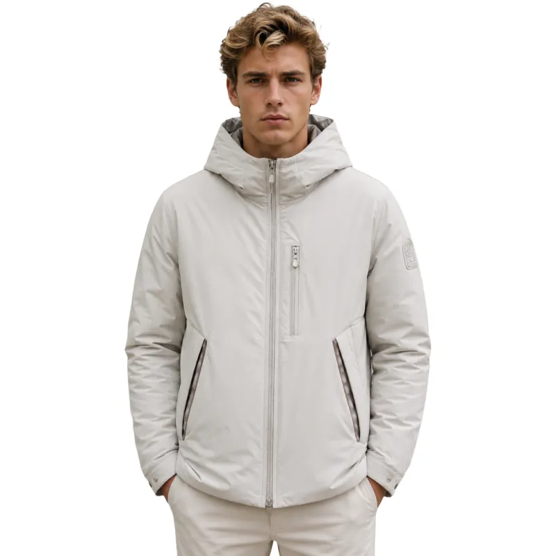 Parajumpers Man White Jackets made by Parajumpers