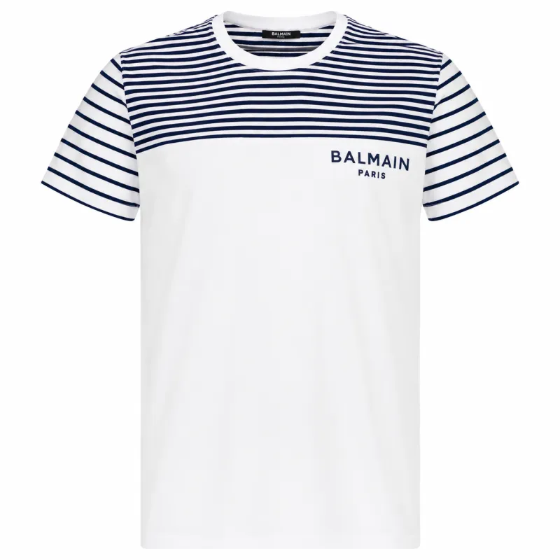 Balmain Man White T-shirt & Top made by Balmain