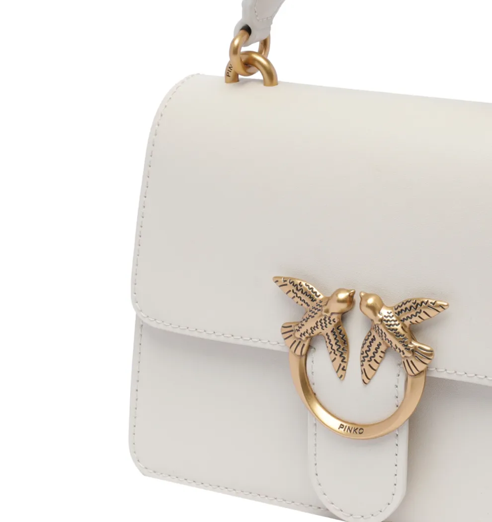 Pinko Woman White Handbags sold by Siebentaschen product image thumbnail 4