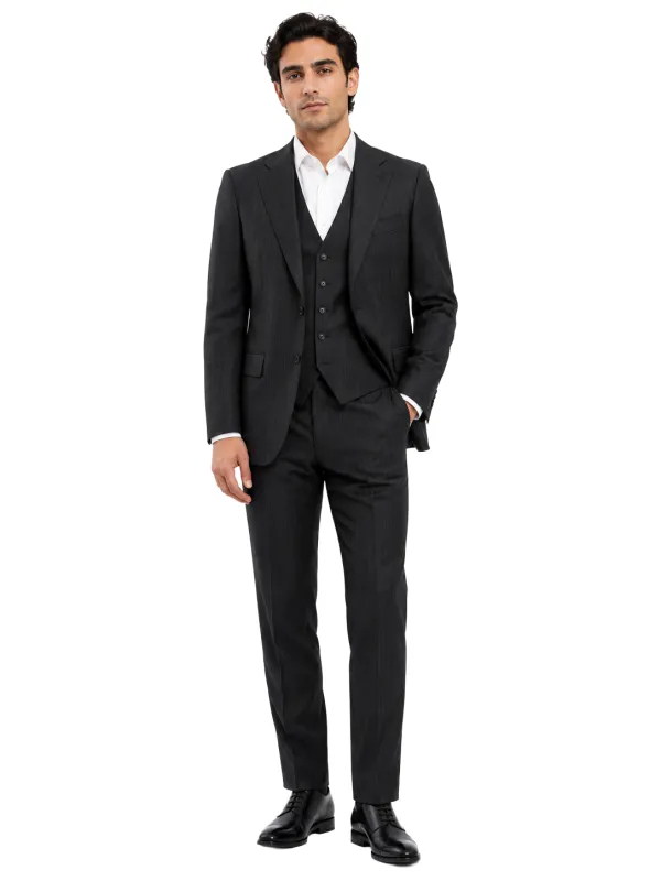 Ermenegildo Zegna Fabric Man Blue Suit made by Siebentaschen