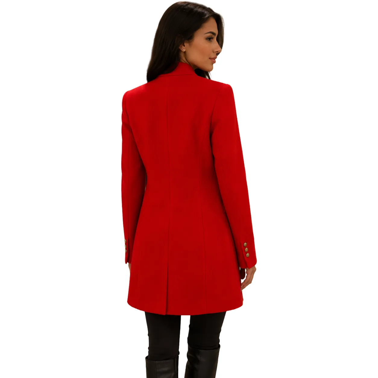 Balmain Woman Red Coats sold by Siebentaschen product image thumbnail 2
