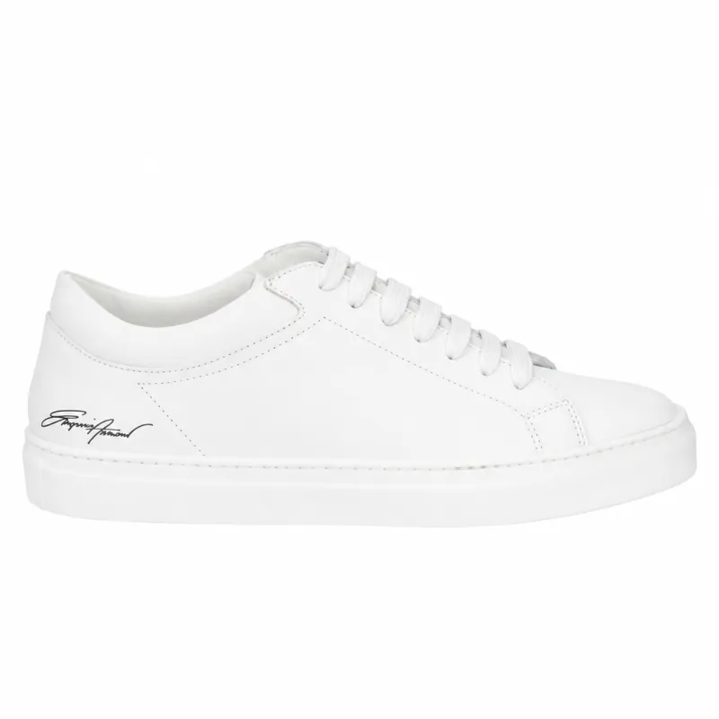 Emporio Armani Man White Sneakers made by Emporio Armani