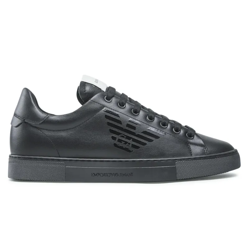 Emporio Armani Man Black Sneakers made by Emporio Armani