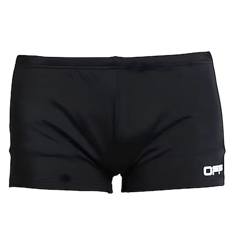 Off-White Man Black Swimwear made by Off-White