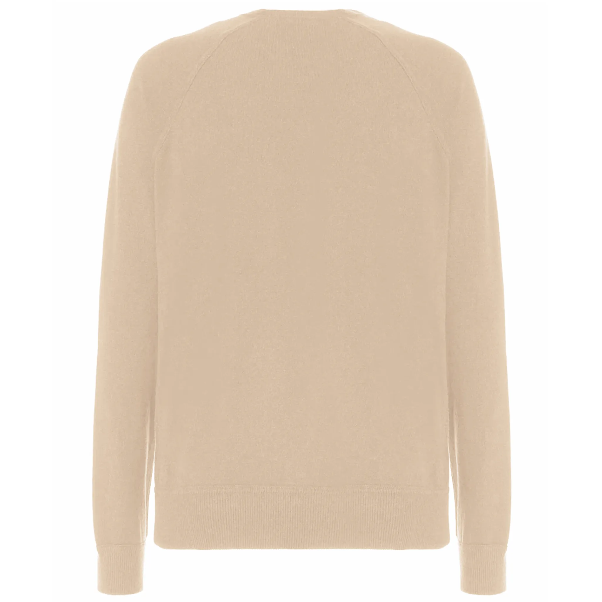 Malo Man Crew Neck Blend Cashmere Sweaters Beige sold by Siebentaschen product image thumbnail 2