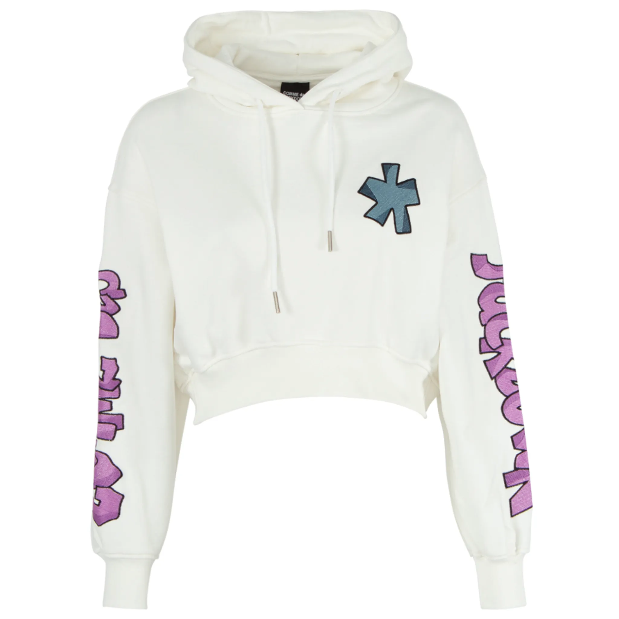 Comme Des Fuckdown Woman White Sweatshirts sold by Siebentaschen