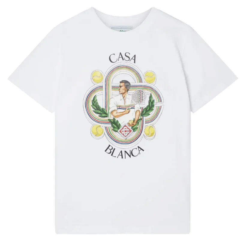 Casablanca Man White T-shirt & Top made by Casablanca