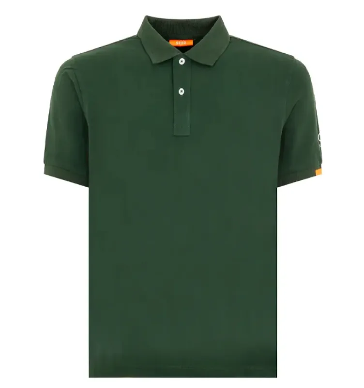 Suns Man Polo Forest Green made by Siebentaschen