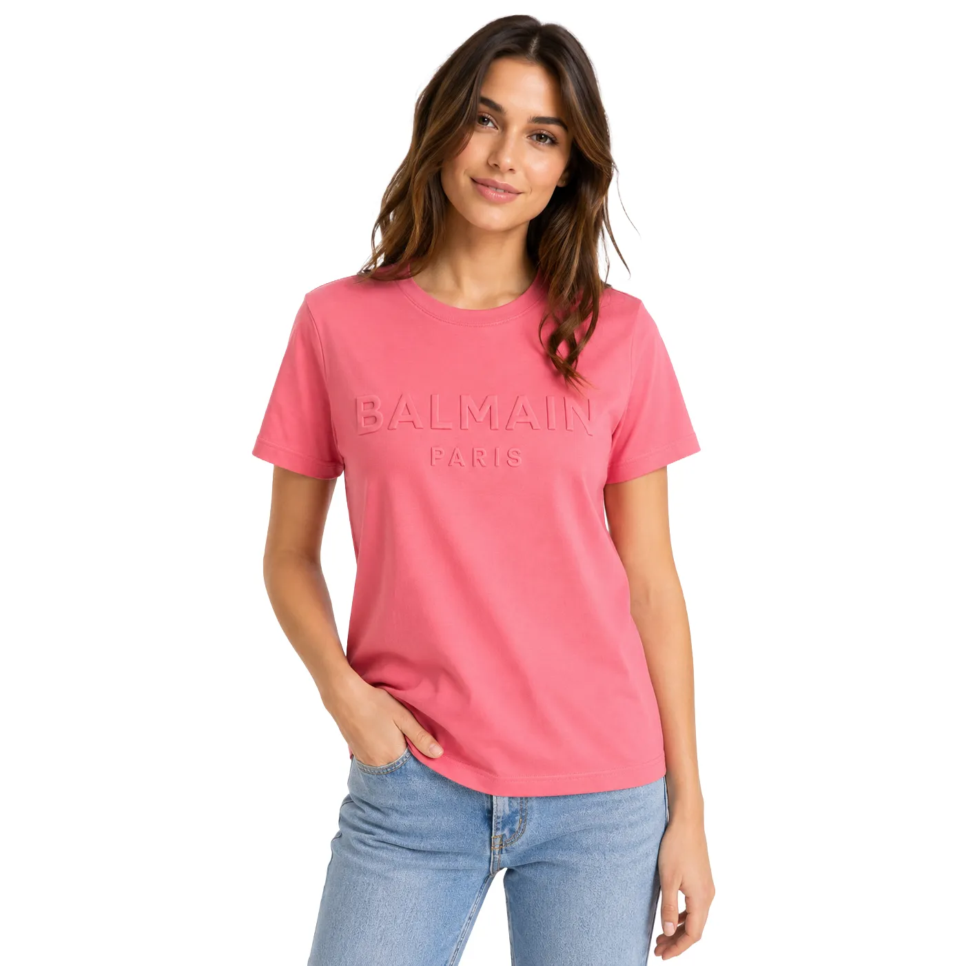 Balmain Woman Pink T-shirt & Top sold by Siebentaschen product image thumbnail 2