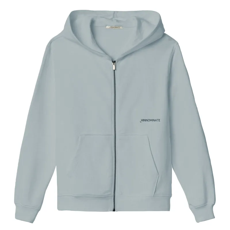 Hinnominate Woman Zip Hoodie Mini Sweatshirts Grey made by Siebentaschen