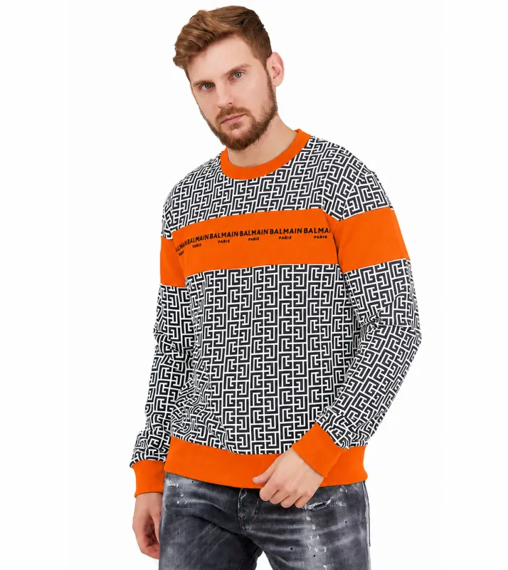 Balmain Man Multicolor Sweatshirts made by Balmain