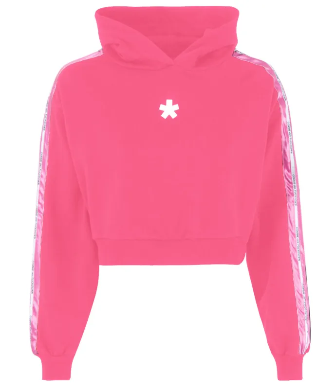 Comme Des Fuckdown Woman Sweatshirt Short Hooded Fuchsia made by Siebentaschen