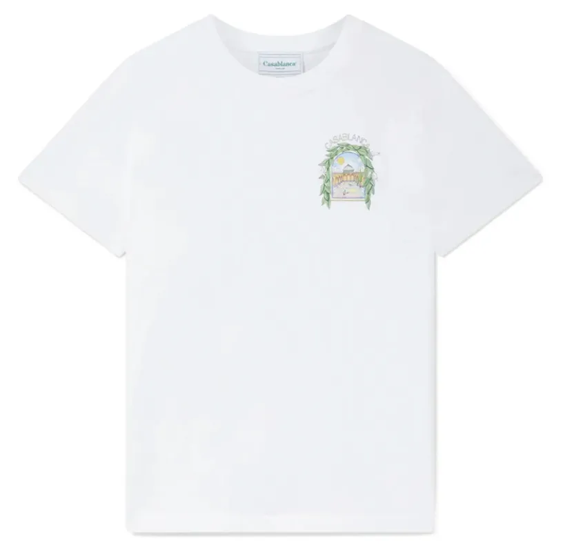Casablanca Man White T-shirt & Top made by Casablanca