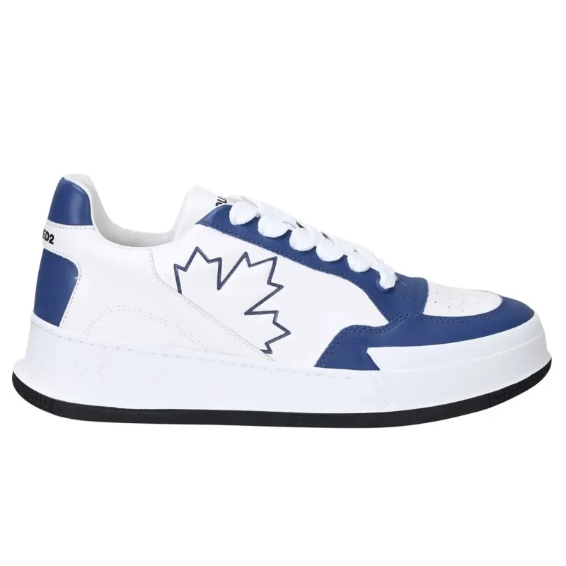 Dsquared2 Man Canadian Sneakers Blue made by DSQUARED2