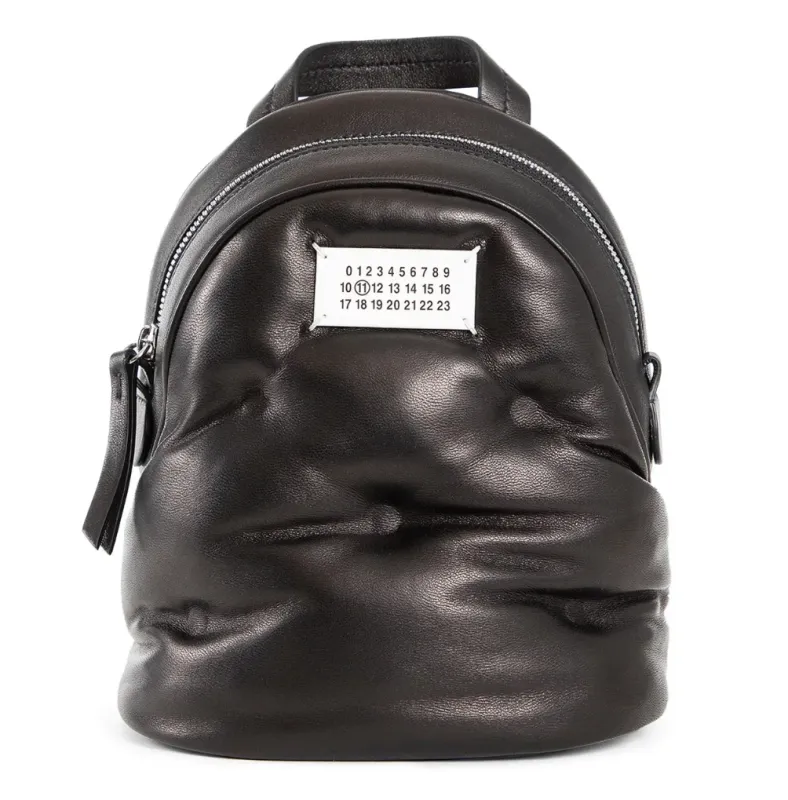 Maison Margiela Woman Glam Slam Chain Backpack Black made by Maison Margiela