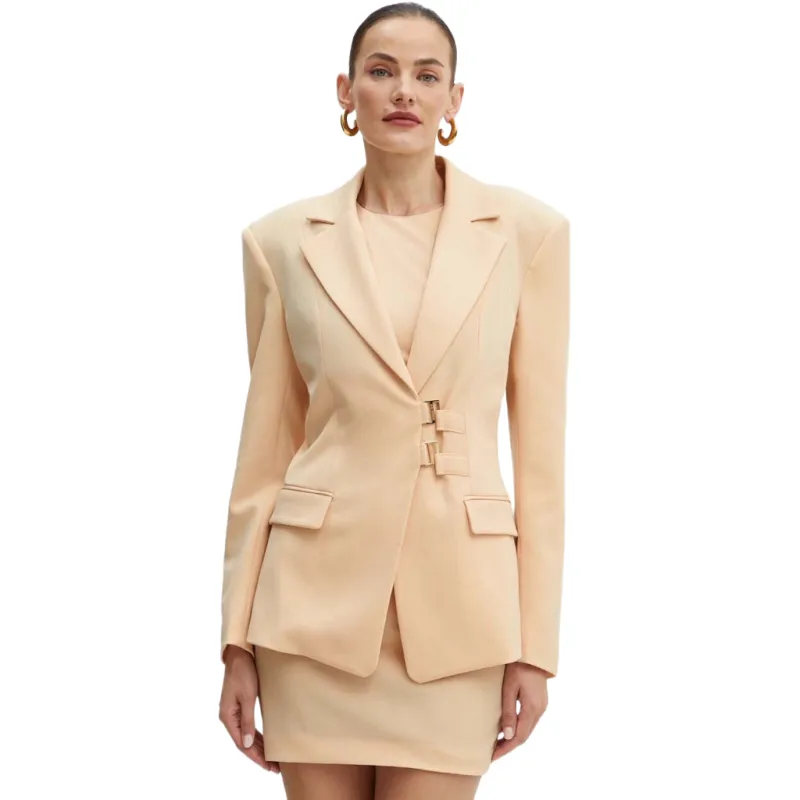 Patrizia Pepe Woman Jacket Golden Beige made by Patrizia Pepe
